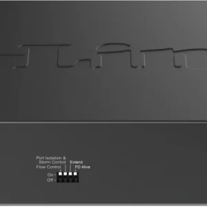 Коммутатор D-Link DGS-1018P DGS-1018P/B1A 16x1Гбит/с 2SFP 16PoE 240W неуправляемый