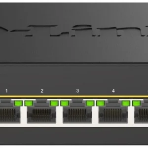 Коммутатор D-Link DMS-108P/A1A 8x2.5Гбит/с 8PoE 230W неуправляемый