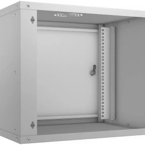 Cabeus WSC-05D-9U55/45m Шкаф телекоммуникационный настенный 19" 9U, серия LIGHT разборный, дверь металл, цвет серый