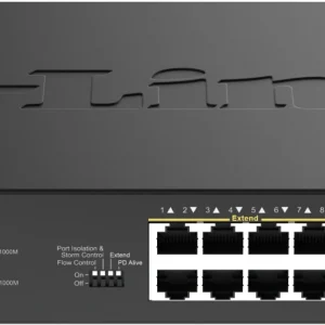 Коммутатор D-Link DGS-1026P DGS-1026P/A1A 24x1Гбит/с 2SFP 240W неуправляемый
