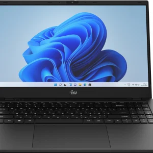 Ноутбук IRU Planio 15ING N-series N100 16Gb SSD512Gb Intel UHD Graphics 15.6" IPS FHD (1920x1080) Windows 11 Pro 64 black WiFi BT Cam 6000mAh (2140847)