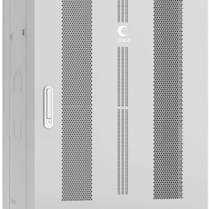 Шкаф коммутационный Cabeus (ND-05C-18U60/60) напольный 18U 600x600мм пер.дв.перфор. задн.дв.перфор. 800кг серый 988мм IP20 сталь