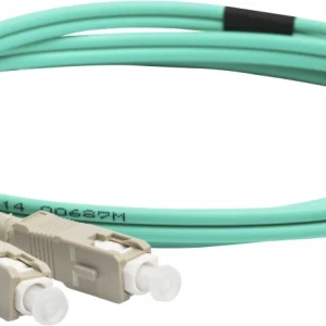 Патч-корд Lanmaster LAN-2LC-2SC/OM3-5.0 2x50/125 OM3 LC дуплекс-SC дуплекс 5м LSZH