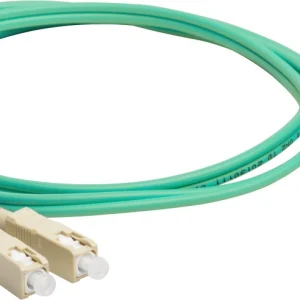Патч-корд Lanmaster LAN-2SC-2SC/OM3-5.0 2x50/125 OM3 SC дуплекс-SC дуплекс 5м LSZH