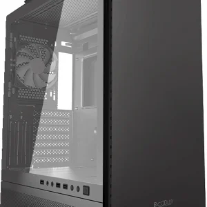 Корпус PcCooler IE200 черный без БП ATX 9x120mm 6x140mm 1xUSB3.0 audio bott PSU