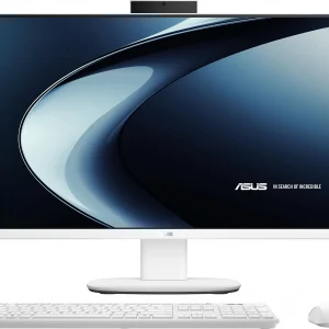 Моноблок Asus VM670KA-WPE0020 27" Full HD Ryzen AI 5 330 (2) 16Gb SSD512Gb RGr без ОС GbitEth WiFi BT клавиатура мышь Cam белый 1920x1080