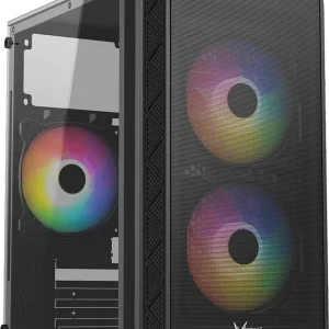 Корпус Formula Air Mesh G4 Plus AR черный без БП mATX 1xUSB2.0 audio