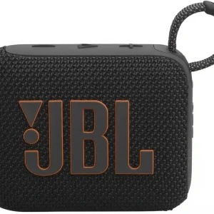 Колонка порт. JBL Go 4 черный/оранжевый 4.2W 1.0 BT