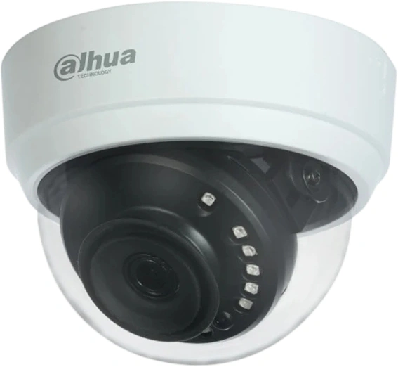 Камера видеонаблюдения аналоговая Dahua DH-HAC-D1A21P-U-IL-0360B 3.6-3.6мм HD-CVI HD-TVI цв.
