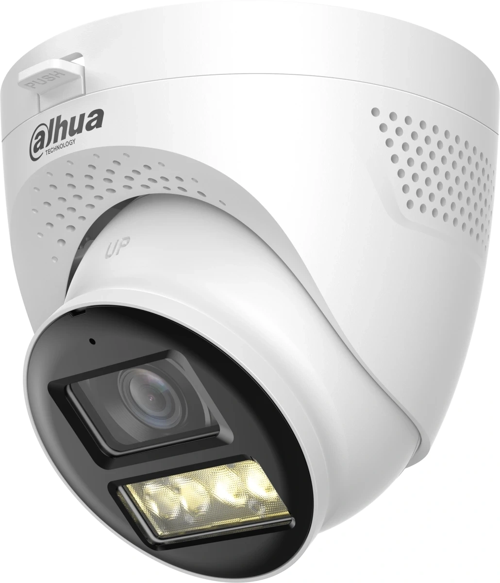 Камера видеонаблюдения аналоговая Dahua DH-HAC-HDW1801TQP-IL-T-0360B 3.6-3.6мм HD-CVI HD-TVI цв.