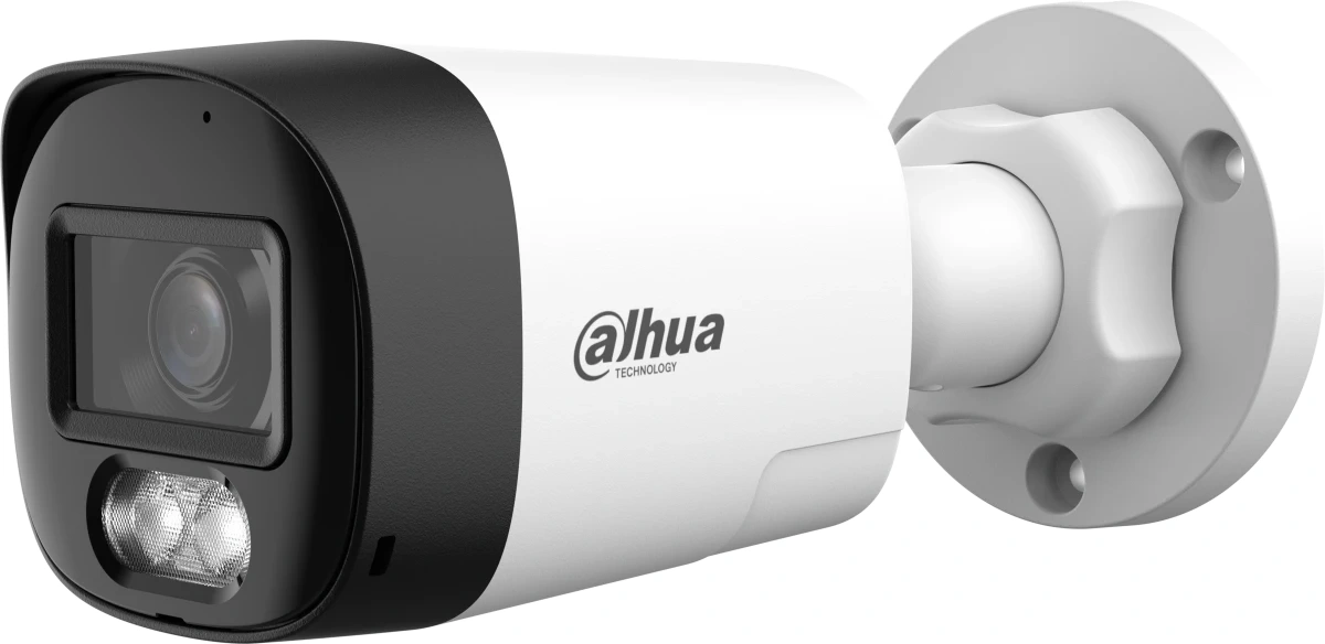 Камера видеонаблюдения аналоговая Dahua DH-HAC-HFW1801RLP-IL-T-0280B 2.8-2.8мм HD-CVI HD-TVI цв.