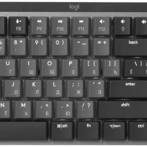 Клавиатура Logitech MX Mechanical механическая черный USB беспроводная BT/Radio slim LED (920-010766)
