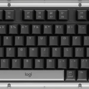 Клавиатура Logitech K75M механическая графитовый USB беспроводная BT/Radio Multimedia (подставка для запястий) (920-013299)