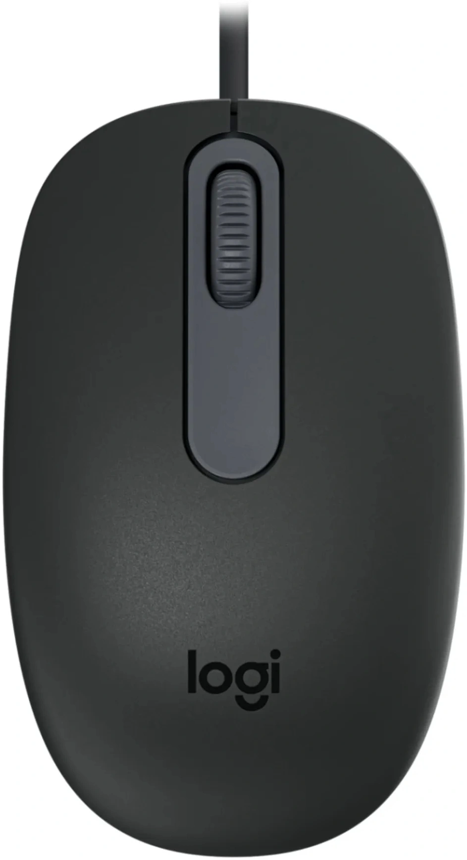 Мышь Logitech M86 черный оптическая 1000dpi USB для ноутбука (910-007661)