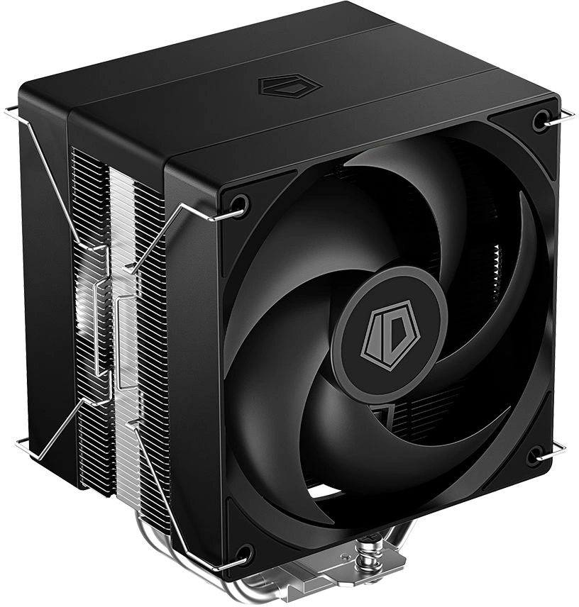 Устройство охлаждения(кулер) ID-Cooling SE-214-XT V2 Plus Soc-AM5/AM4/1200/1700/1851 серебристый/черный 4-pin 35.2dB Al+Cu 220W 650gr Ret