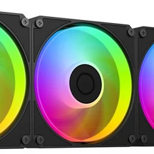 Система водяного охлаждения ID-Cooling SL360 V2 ARGB Soc-AM5/AM4/1200/1700/1851 черный 4-pin 14-30dB Al+Cu LCD 350W Ret