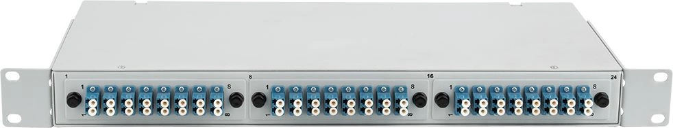 Кросс Suprlan 09-0256 19" 1U 24xLC/UPC duplex 9/125 OS1/OS2