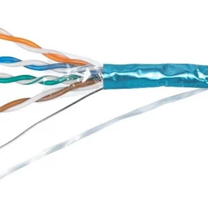 Кабель Cabeus FTP-4P-CAT.5E-SOLID-LSLTX-GY кат.5E F/UTP 4 пары PVC внутренний 305м серый