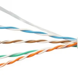 Кабель информационный Cabeus UTP-4P-CAT.5E-SOLID-GY-100 кат.5E U/UTP 4 пары PVC внутренний 100м серый