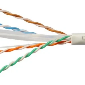 Кабель информационный Cabeus UTP-4P-CAT.6-SOLID-LSZH-GY-100 кат.6 U/UTP 4 пары LSZH внутренний 100м серый