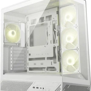 Корпус MSI MAG Pano 130R PZ белый без БП ATX 6x120mm 2x140mm 2xUSB3.0 audio AirDuct bott PSU