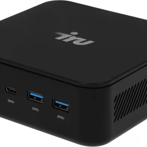 Неттоп IRU Planio 325 Ryzen 5 3500U (2.1) 8Gb SSD256Gb Vega 8 без ОС GbitEth WiFi BT 65W черный (RUS) (2180213)