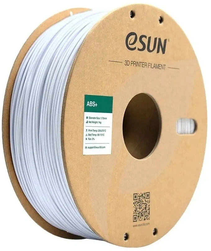 Пластик для принтера 3D Esun ABS+175C-W1P1 ABS+ d1.75мм 1кг 1цв.