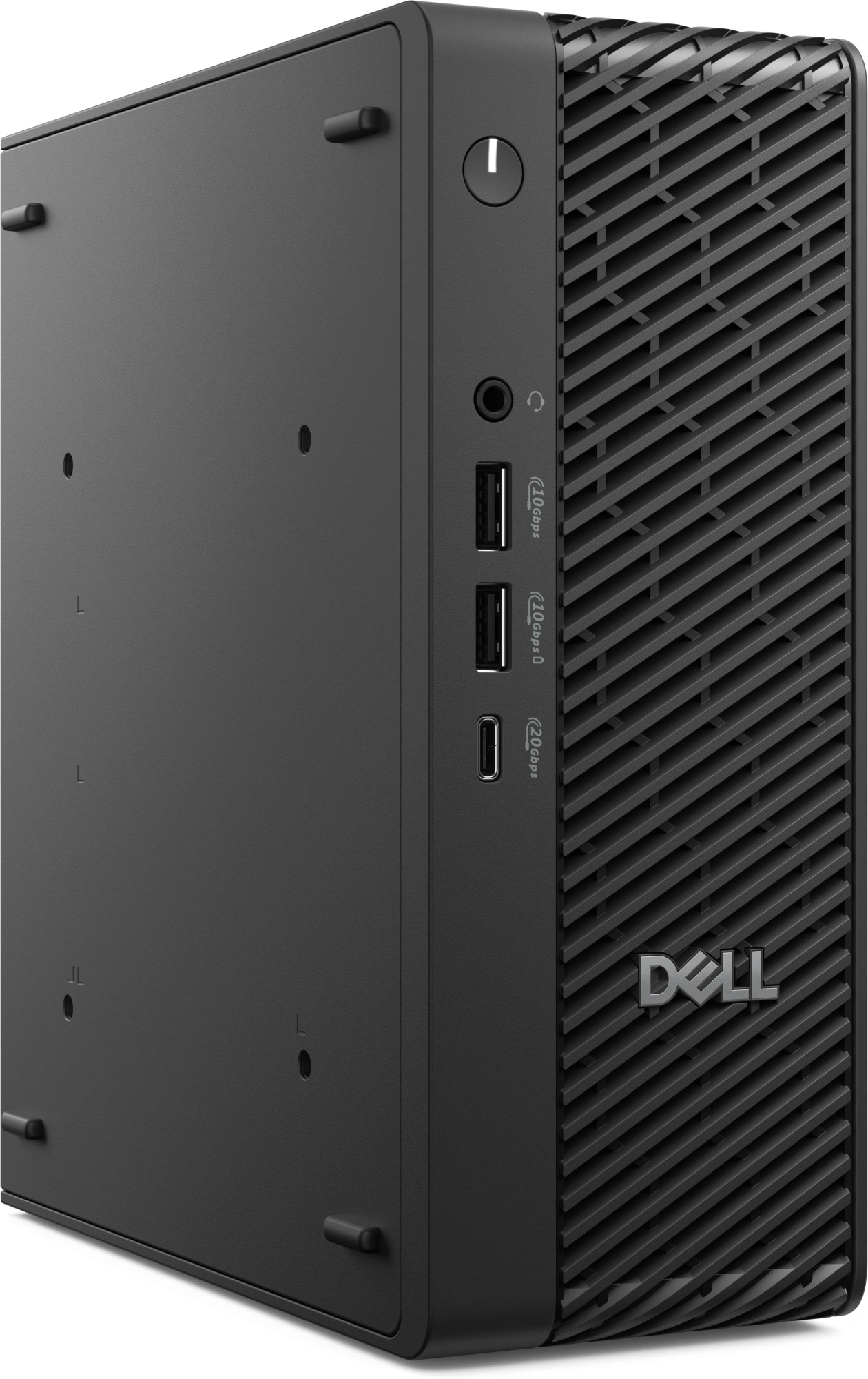 Неттоп Dell Pro Max Micro Core Ultra 7 265 (2.4) 32Gb SSD1Tb RTX 2000 Ada 16Gb Windows 11 Pro GbitEth WiFi BT 280W мышь клавиатура черный (DPMMAX-7312)
