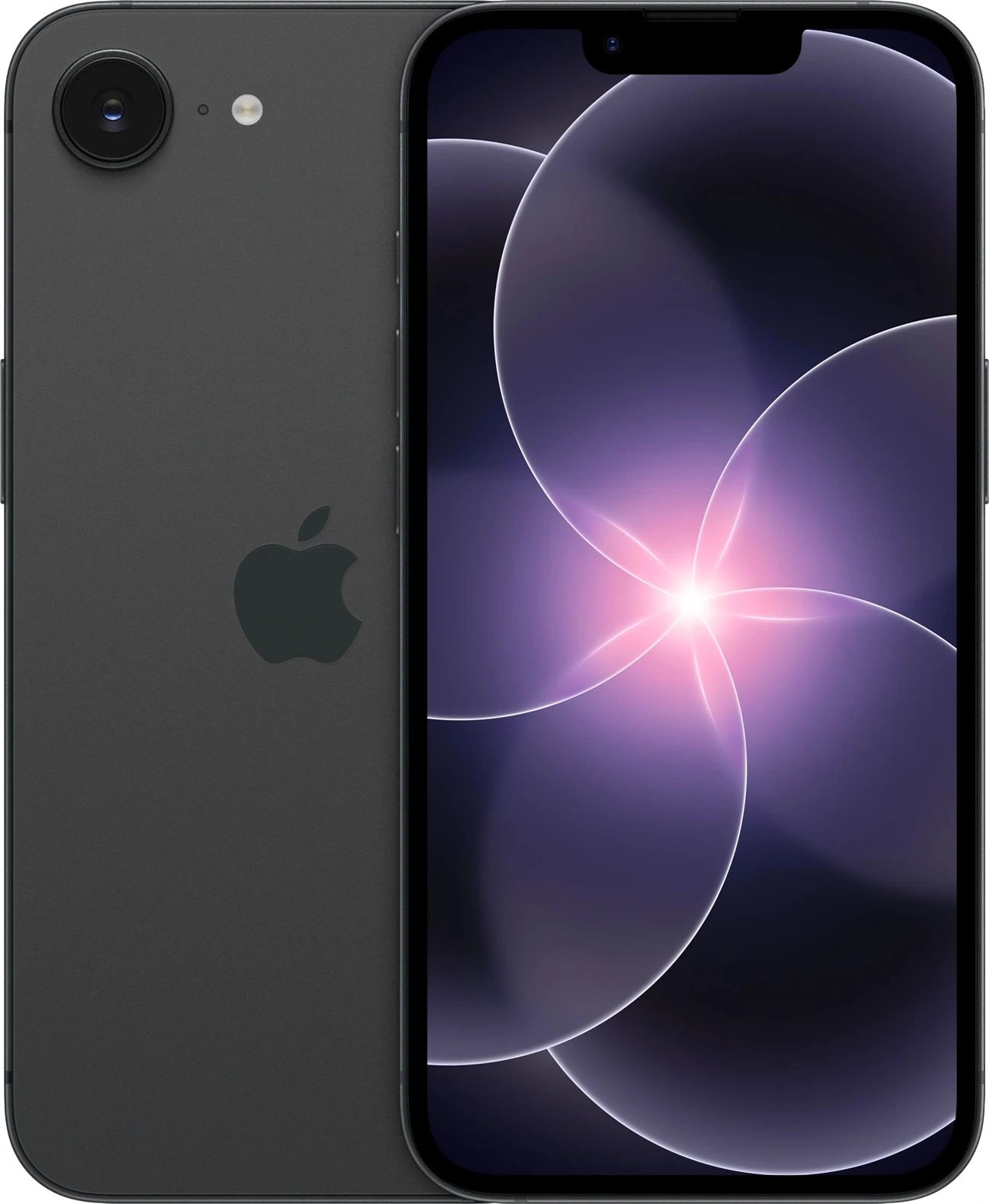 Смартфон Apple A3634 iPhone 17e 256Gb 8Gb черный моноблок 3G 4G 1Sim 6.1" 1170x2532 iOS 26 48Mpix 802.11 a/b/g/n/ac/ax NFC GPS Protect