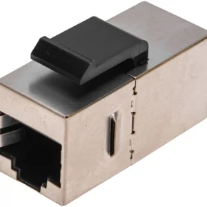 Адаптер Rexant 02-0109 проходн. Keystone RJ45 кат.6 серый