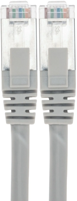 Патч-корд Rexant 02-0390-05 S/FTP RJ-45 вил. кат.6A 0.5м серый LSZH
