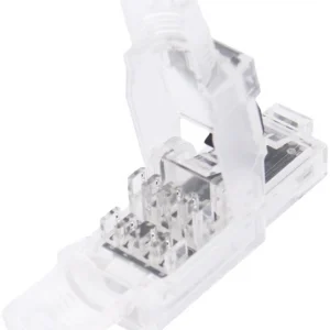 Коннектор Rexant (02-0281) кат.6 RJ45 прозрачный