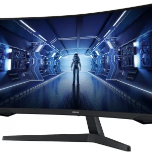 Монитор Samsung 34" LC34G55TWWPXEN черный VA LED 1ms 21:9 HDMI матовая 250cd 178гр/178гр 3440x1440 165Hz DP UW 5.6кг