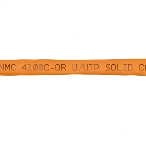 Кабель информационный Nikomax NMC 4100C-OR кат.5E U/UTP 4 пары нг(А)-HF внутренний 305м оранжевый