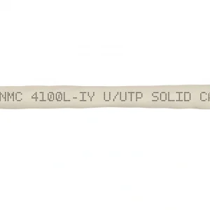 Патч-корд Nikomax NMC 4100L-IY U/UTP RJ-45 вил.-вилка RJ-45 кат.5E 305м св.серый нг(А)-LSLTx