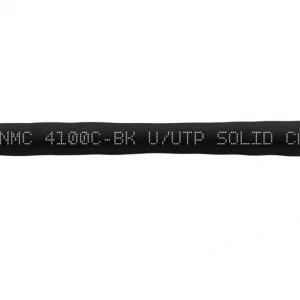 Кабель информационный Nikomax NMC 4100C-BK кат.5E U/UTP 4 пары нг(А)-HF внутренний 305м черный