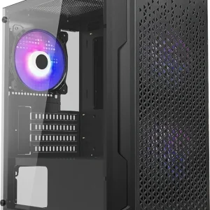 Корпус Accord ACC-503 черный без БП mATX 7x120mm 4x140mm 2xUSB2.0 1xUSB3.0 audio bott PSU