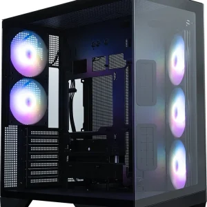 Корпус Zalman D50 черный без БП ATX 11x120mm 2x140mm 2xUSB3.0 audio bott PSU