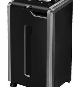 Шредер Fellowes PowerShred 325Ci (секр.P-4) фрагменты 24лист. 83лтр. скрепки скобы пл.карты CD