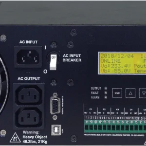 Источник бесперебойного питания Powercom Traffic TC-2000 2000Вт 2000ВА черный