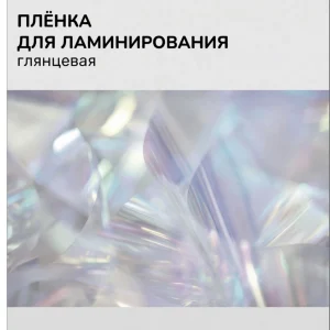 Пленка для ламинирования Silwerhof Daily 60мкм A4 (100шт) глянцевая 216x303мм