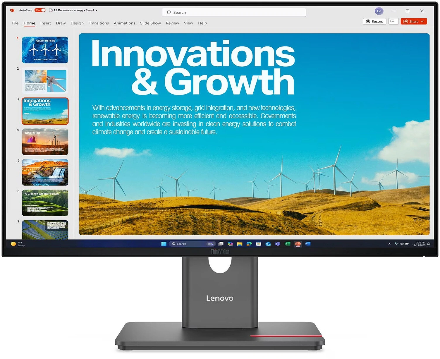 Монитор Lenovo 23.8" ThinkVision P24QD-40 черный IPS LED 4ms 16:9 HDMI матовая HAS Piv 1500:1 300cd 178гр/178гр 2560x1440 120Hz DP QHD USB