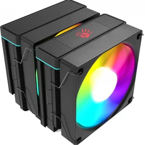Устройство охлаждения(кулер) Bloody AC-17 ARGB Soc-AM5/AM4/1200/1700/1851 черный 4-pin 22-32dB Al+Cu 270W 1060gr Ret (AC-17-ARGB270-BK)