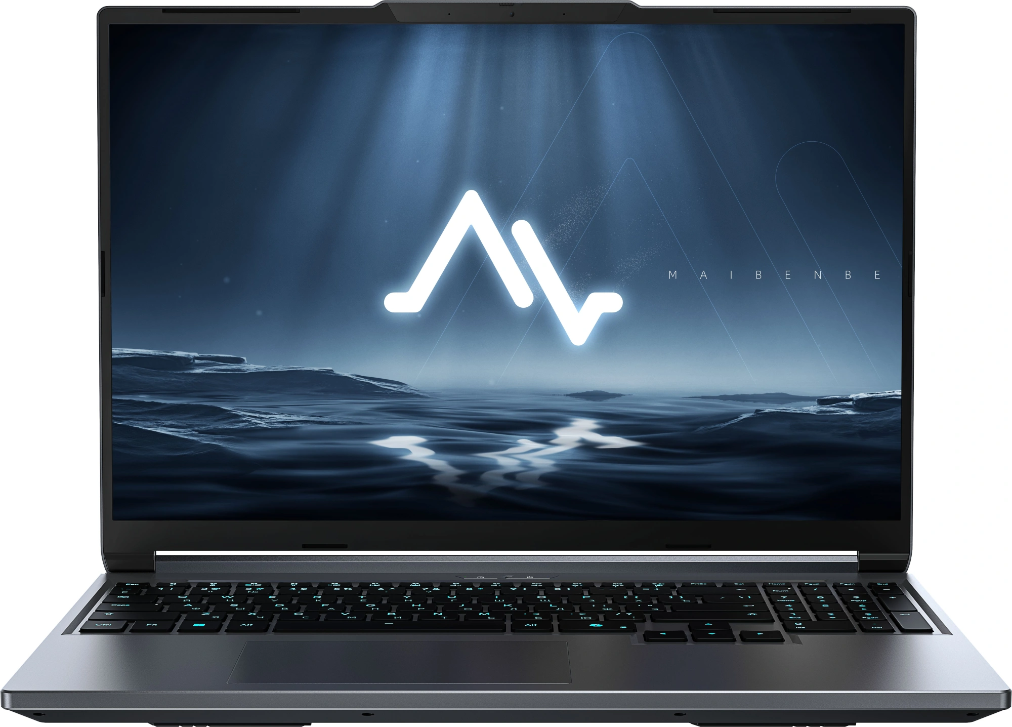 Ноутбук Maibenben X16C-i54456 Core i5 14450HX 16Gb SSD512Gb NVIDIA GeForce RTX 5060 8Gb 16" IPS FHD+ (1920x1200) Windows 11 Home grey WiFi BT Cam 5200mAh (X16C-I544560F44HG4E10)