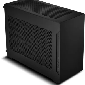 Корпус Lian-Li A4H2OX5 черный без БП miniITX audio