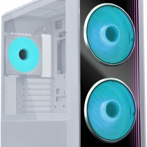 Корпус Lian-Li Lancool 217 Inf белый без БП ATX 7x120mm 3x140mm 2xUSB3.0 audio bott PSU