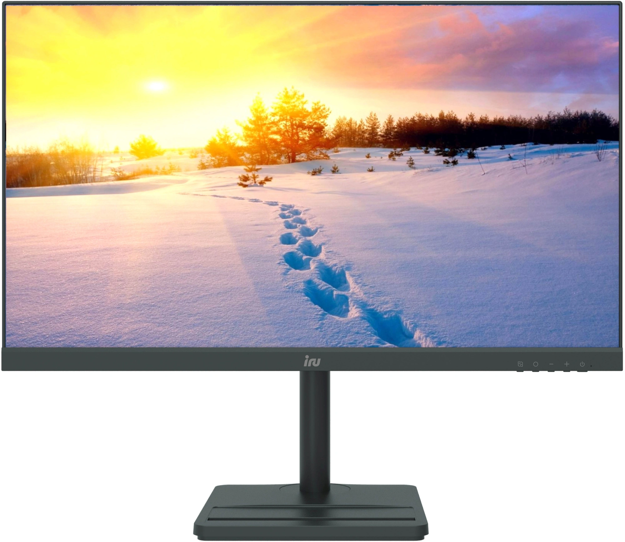 Моноблок IRU Strato 717 27" QHD i7 1255U (1.7) 16Gb SSD1Tb UHDG Windows 11 Pro GbitEth WiFi BT 65W Cam черный 2560x1440