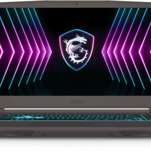 Ноутбук MSI Thin 15 B2RVE-3450XRU Core 5 210H 16Gb SSD512Gb NVIDIA GeForce RTX4050 6Gb 15.6" IPS FHD (1920x1080) без ОС grey WiFi BT Cam (9S7-16R831-3450)