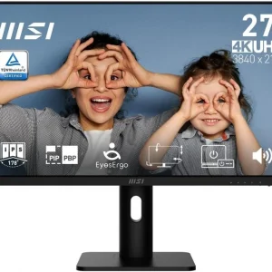 Монитор MSI 27" MP273UP E6 черный IPS LED 16:9 HDMI M/M матовая 300cd 178гр/178гр 3840x2160 DP 4K 3.95кг