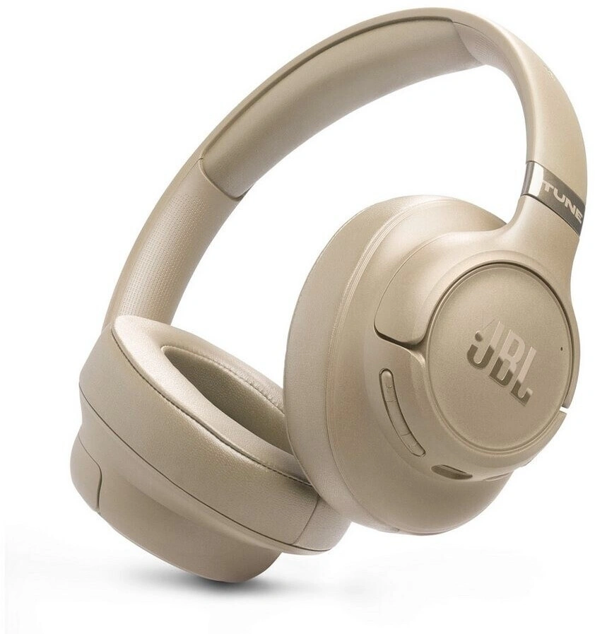 Гарнитура накладные JBL Tune 780NC 1.2м бежевый беспроводные bluetooth оголовье (JBLT780NCBEG)